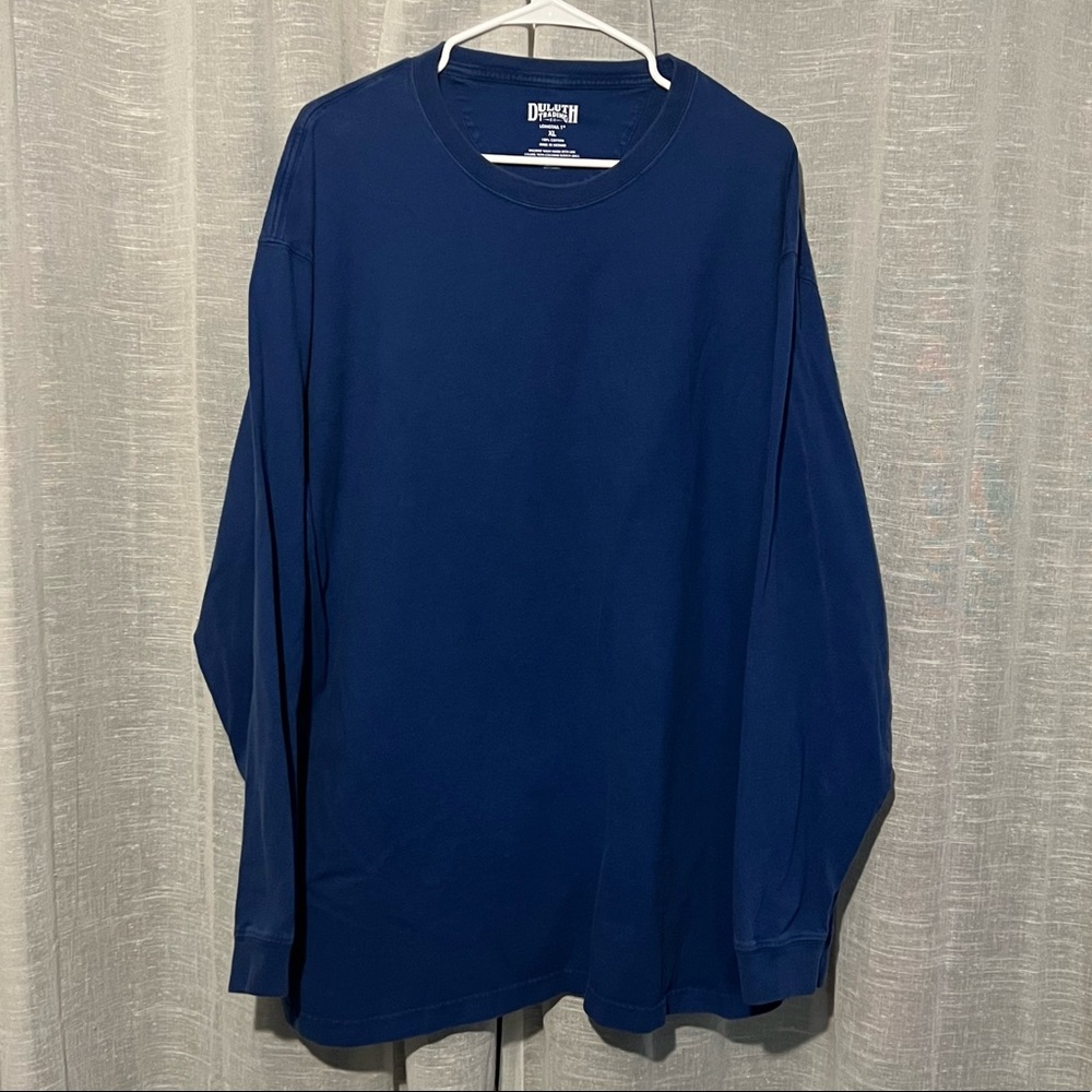Duluth Trading Company Blue Long Sleeve